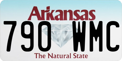AR license plate 790WMC