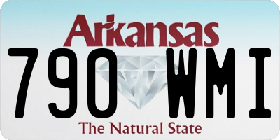 AR license plate 790WMI