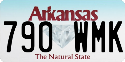 AR license plate 790WMK