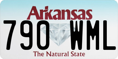 AR license plate 790WML