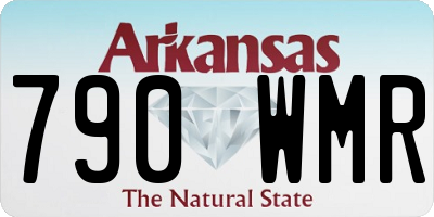 AR license plate 790WMR