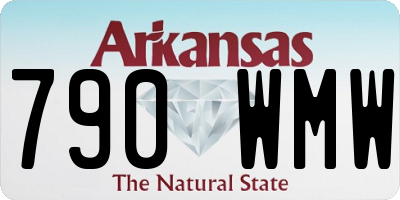 AR license plate 790WMW