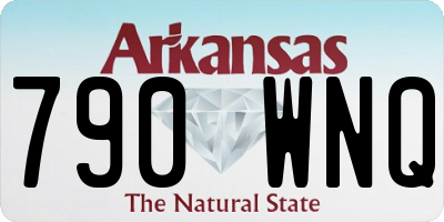 AR license plate 790WNQ