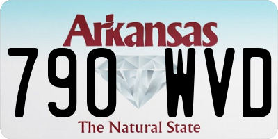 AR license plate 790WVD