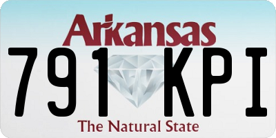 AR license plate 791KPI