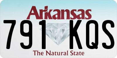 AR license plate 791KQS