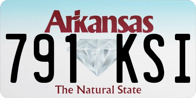 AR license plate 791KSI