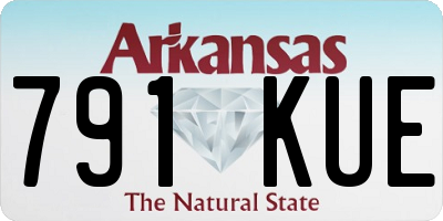 AR license plate 791KUE