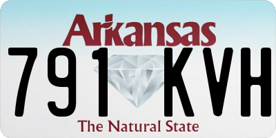 AR license plate 791KVH