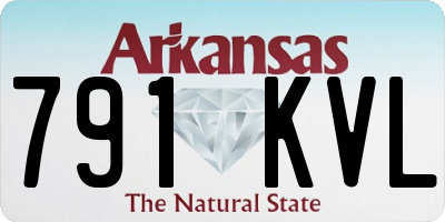 AR license plate 791KVL