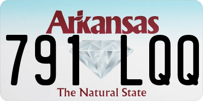 AR license plate 791LQQ