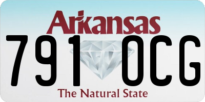 AR license plate 791OCG