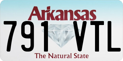 AR license plate 791VTL
