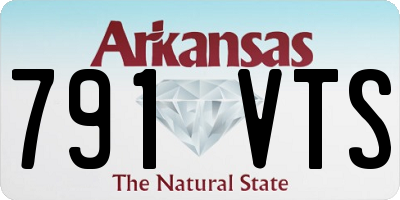 AR license plate 791VTS