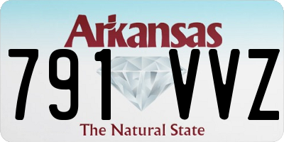 AR license plate 791VVZ