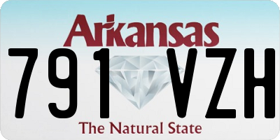 AR license plate 791VZH