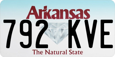 AR license plate 792KVE
