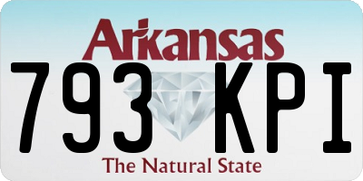 AR license plate 793KPI