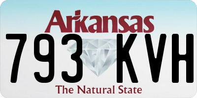 AR license plate 793KVH
