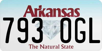 AR license plate 793OGL