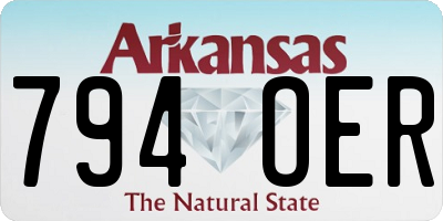 AR license plate 794OER