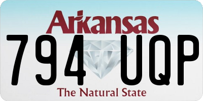AR license plate 794UQP