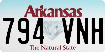 AR license plate 794VNH