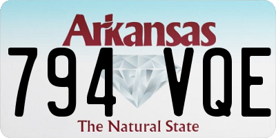 AR license plate 794VQE