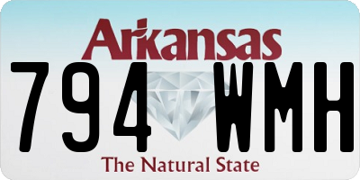 AR license plate 794WMH