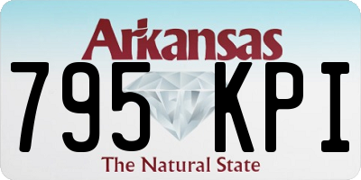 AR license plate 795KPI