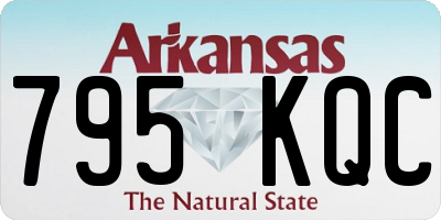 AR license plate 795KQC