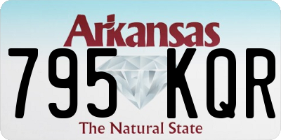 AR license plate 795KQR