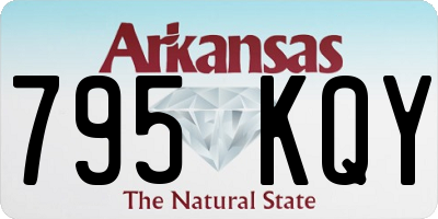 AR license plate 795KQY