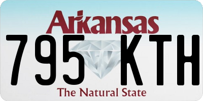 AR license plate 795KTH