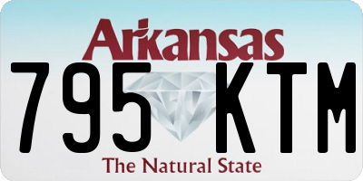 AR license plate 795KTM