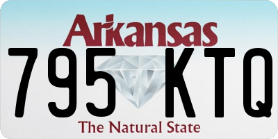 AR license plate 795KTQ