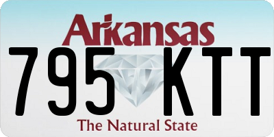 AR license plate 795KTT