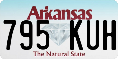 AR license plate 795KUH