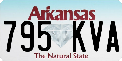 AR license plate 795KVA