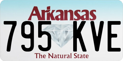 AR license plate 795KVE