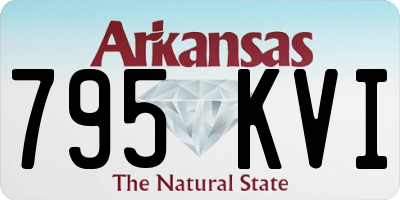 AR license plate 795KVI