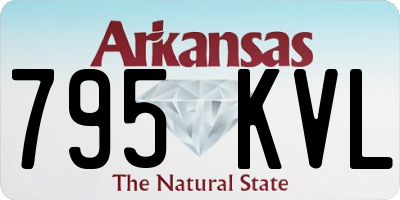 AR license plate 795KVL