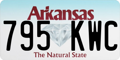 AR license plate 795KWC