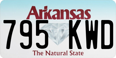 AR license plate 795KWD