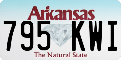 AR license plate 795KWI