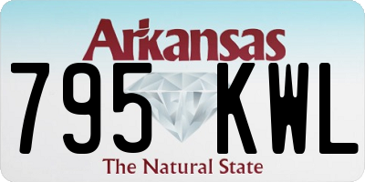 AR license plate 795KWL