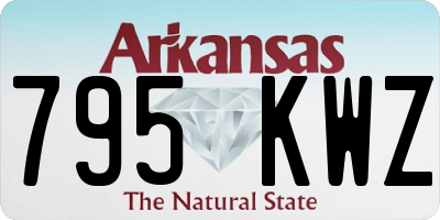 AR license plate 795KWZ
