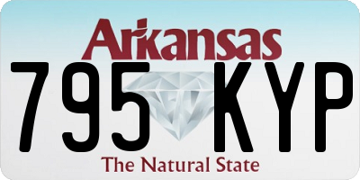 AR license plate 795KYP