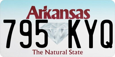 AR license plate 795KYQ