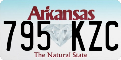 AR license plate 795KZC